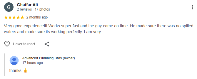 Advanced Plumbing Bros image